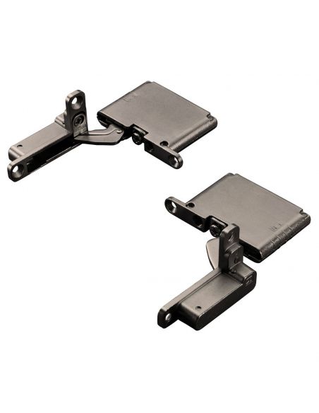 Cerniera invisibile Salice Air Push CELPX66XXV apertura 105 gradi finitura titanio