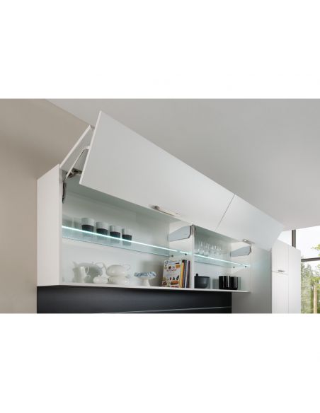 Guarnitura per anta pieghevole Hafele Free Fold altezza mobile 520-590 mm