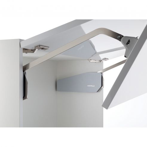 Guarnitura per anta pieghevole Hafele Free Fold altezza mobile 910-970 mm