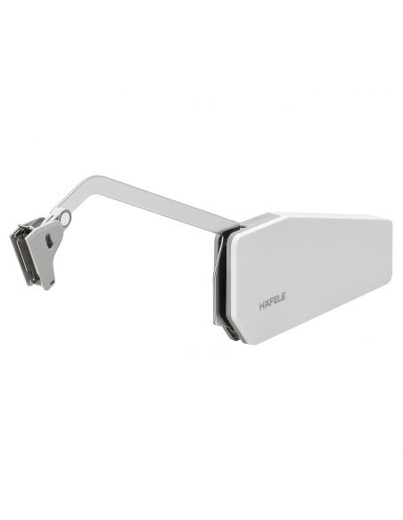 Guarnitura per anta pieghevole Hafele Free Fold altezza mobile 960-1010 mm - bianco