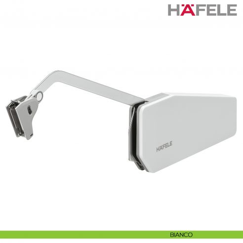 Guarnitura per anta pieghevole Hafele Free Fold altezza mobile 1000-1040 mm - bianco