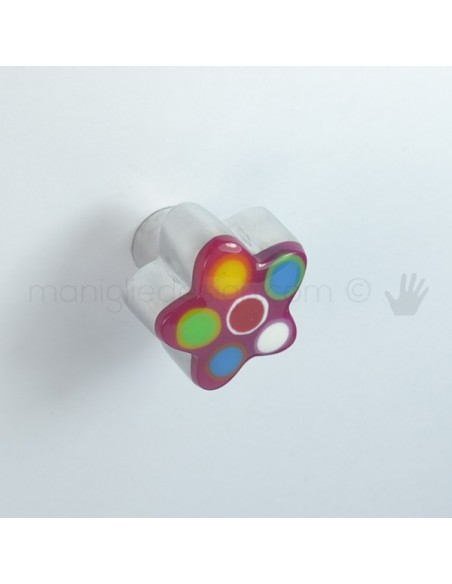 Pomello per mobile Estamp stella con cerchio 5603