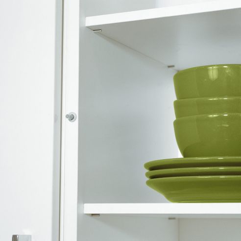 Ammortizzatore per anta Salice Smove D005SNG per il montaggio nel fianco opposto al lato cerniera