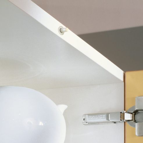 Ammortizzatore per anta Salice Smove D006SNG per il montaggio al centro del coperchio oppure nel basamento del mobile