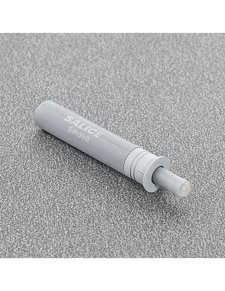 Ammortizzatore per anta Salice Smove D008SNG per il montaggio nel cappello o basamento del mobile lato cerniera