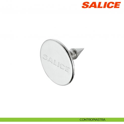 Cricchetto magnetico per anta Salice Push DPMSNB con contropiastra da inchiodare