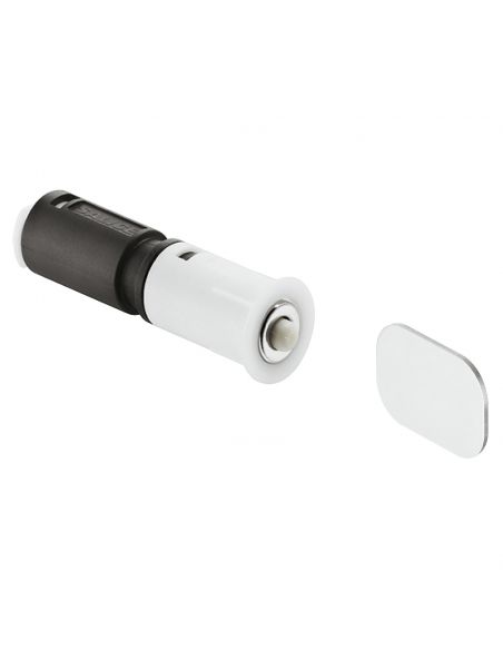 Cricchetto magnetico per anta Salice Push DPMSNB con contropiastra con adesivo