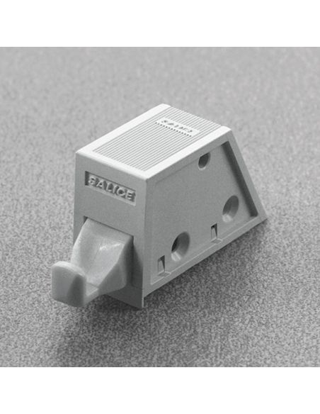 Cricchetto meccanico a pressione per anta Salice Push DP3SNG con utensile di posizionamento