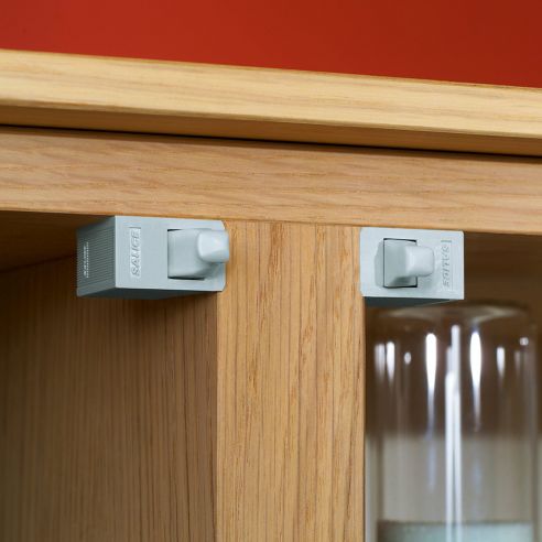 Cricchetto meccanico a pressione per anta Salice Push DP3SNG con utensile di posizionamento