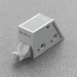 Cricchetto meccanico a pressione per anta Salice Push DP3SNGR senza utensile di posizionamento 2