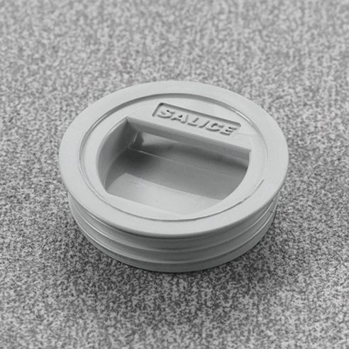 Controcricchetto a pressione per anta in legno in battuta Salice Push DP29SNG