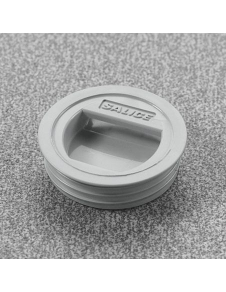 Controcricchetto a pressione per anta in legno in battuta Salice Push DP29SNG