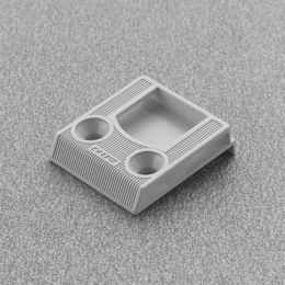 Controcricchetto con fermo di montaggio da avvitare per anta in legno a filo Salice Push DP29SNGI 2