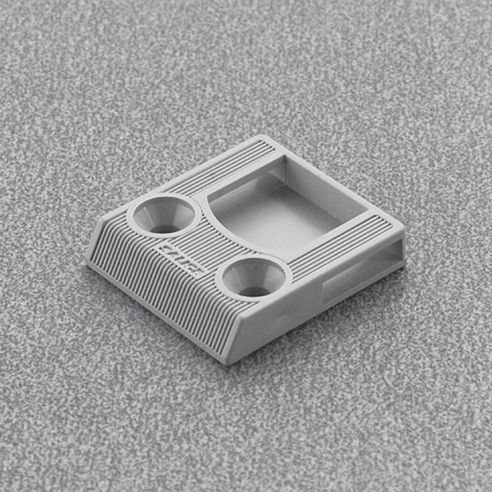 Fermo Per Portello A Pressione - Grigio, Plastica, Per Mobili E Armadietti - Foto 2