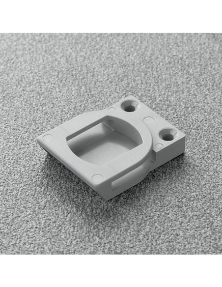 Controcricchetto per anta con profilo in alluminio larghezza da 17 a 35 mm Salice Push DP29SNGB