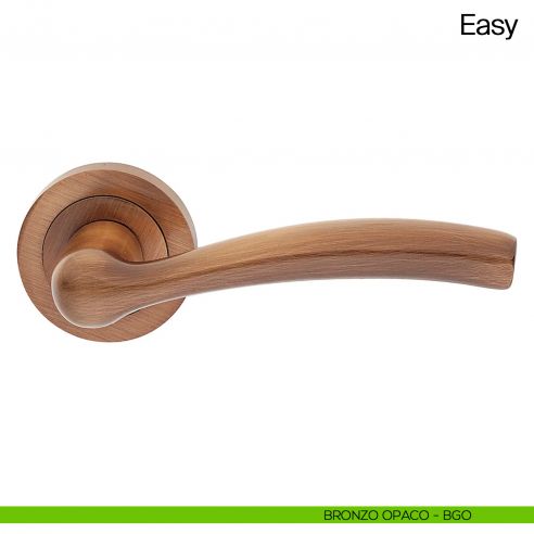 Maniglia per porta Easy Manital bronzato