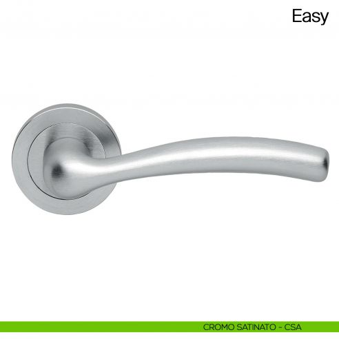 Maniglia per porta Easy Manital cromato satinato