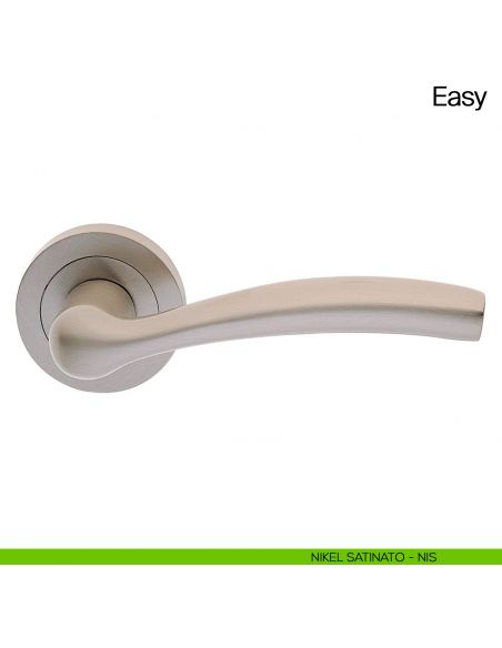 Maniglia per porta Easy Manital nikel satinato
