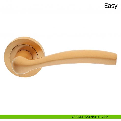 Maniglia per porta Easy Manital ottone satinato