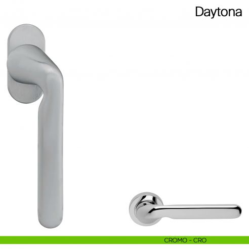 Maniglia martellina DK per finestra Daytona Manital cromato