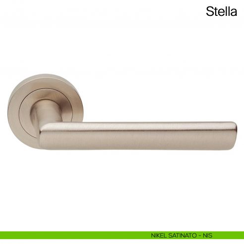 Maniglia per porta Stella Manital nikel satinato