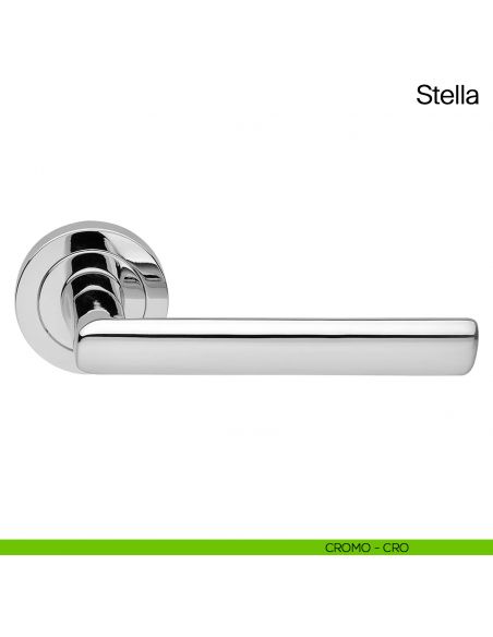 Maniglia per porta Stella Manital cromato