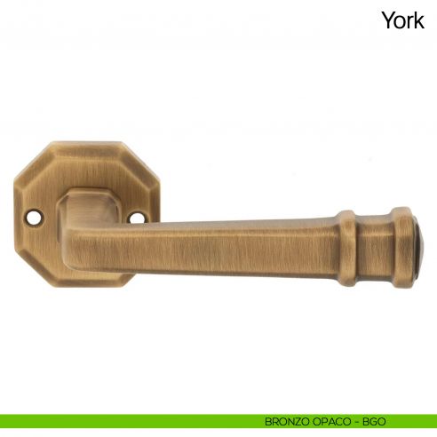 Maniglia per porta York Manital bronzo opaco