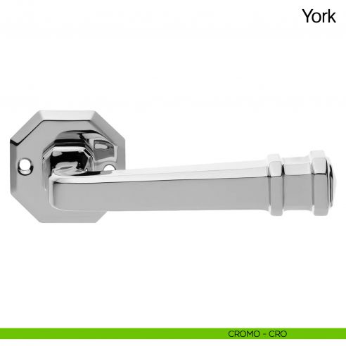 Maniglia per porta York Manital cromato