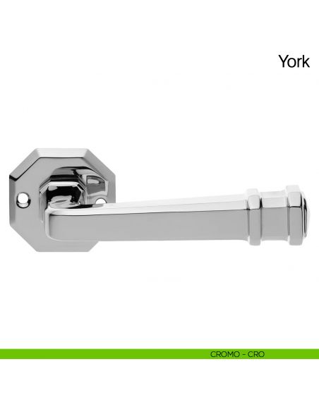 Maniglia per porta York Manital cromato