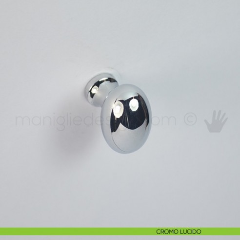 Pomello per mobile Estamp 8673 cromo lucido
