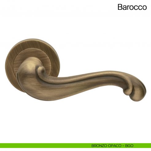 Maniglia per porta Barocco Manital bronzo opaco