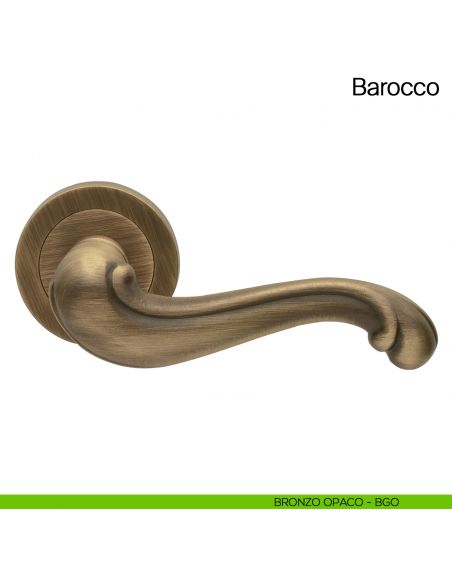 Maniglia per porta Barocco Manital bronzo opaco