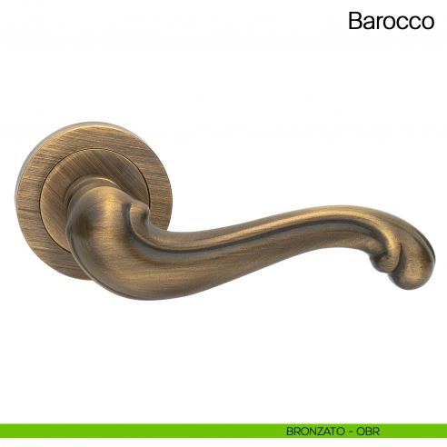 Maniglia per porta Barocco Manital bronzato