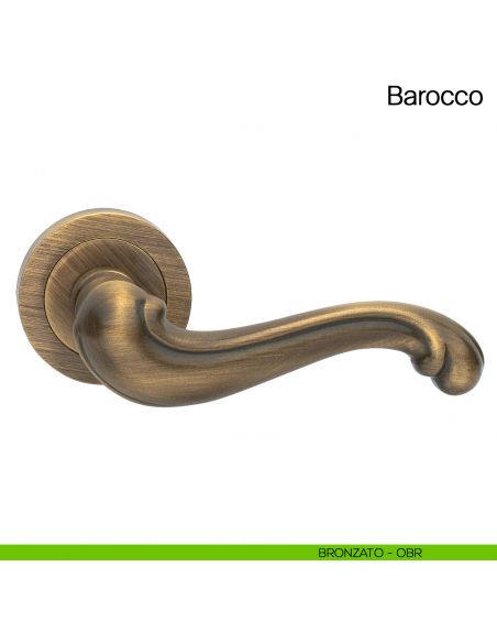 Maniglia per porta Barocco Manital bronzato