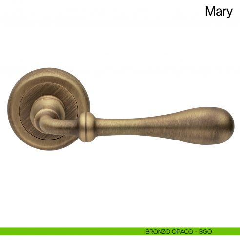 Maniglia per porta Mary Manital bronzato opaco