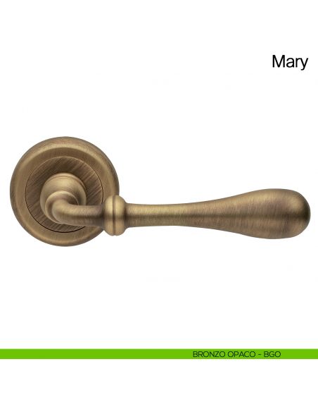 Maniglia per porta Mary Manital bronzato opaco