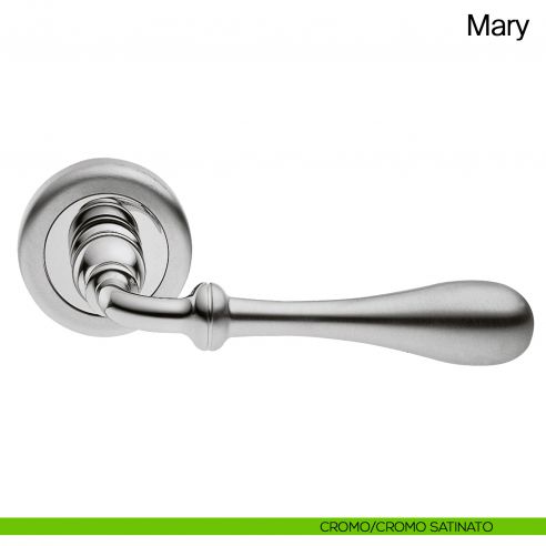 Maniglia per porta Mary Manital cromato satinato/cromato