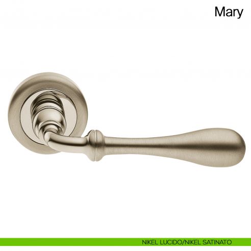 Maniglia per porta Mary Manital nikel satinato/nikel