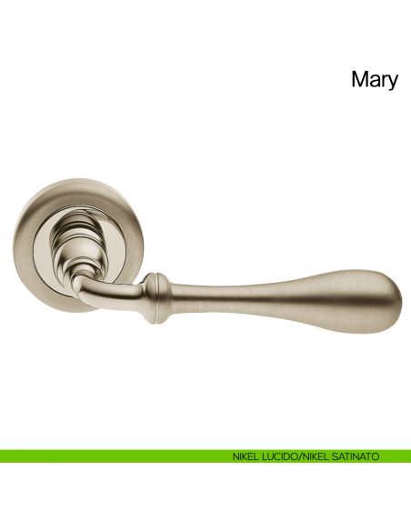 Maniglia per porta Mary Manital nikel satinato/nikel