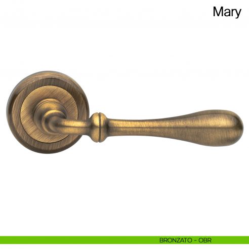 Maniglia per porta Mary Manital bronzato