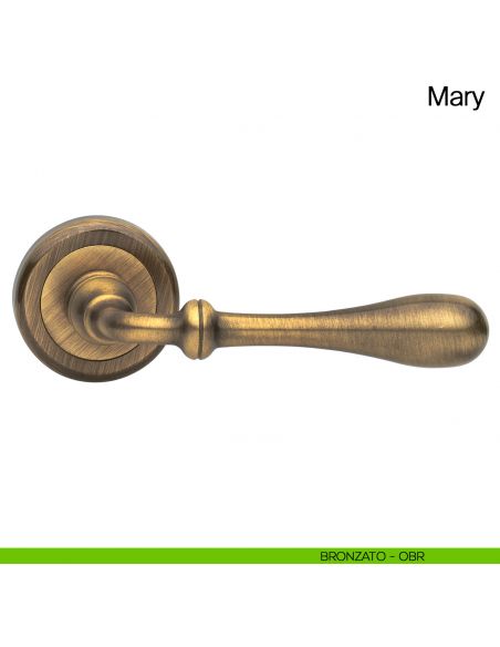 Maniglia per porta Mary Manital bronzato