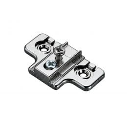 Base H 0 asimmetrica a croce per cerniera Salice B383E09