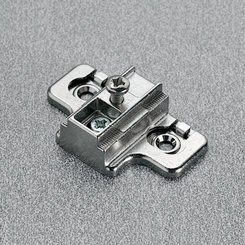 Base H 6 asimmetrica a croce per cerniera Salice B383E69