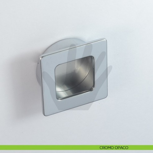 Maniglia incasso per mobile Estamp 3561 cromo opaco