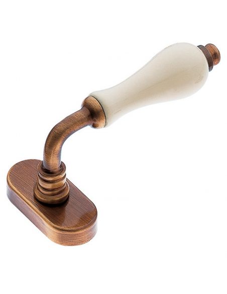 Maniglia martellina DK per finestra Valencia Manital con porcellana