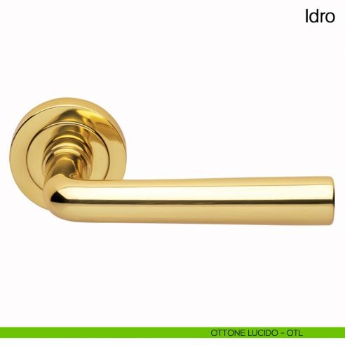 Maniglia per porta Idro Manital ottone lucido