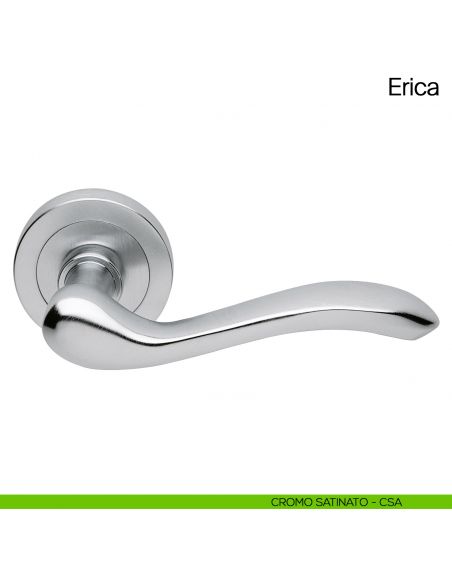Maniglia per porta Erica Manital cromato satinato