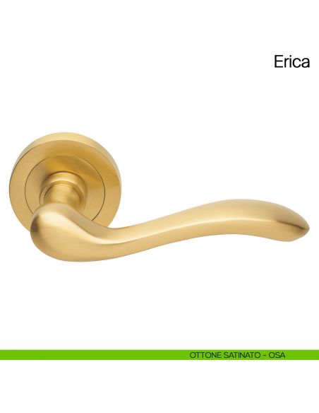 Maniglia per porta Erica Manital ottone satinato