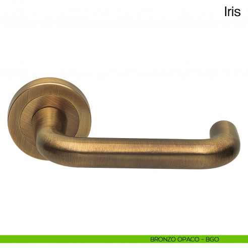 Maniglia per porta Iris Manital bronzo opaco