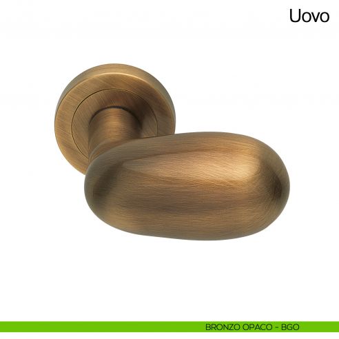 Maniglia per porta Uovo Manital bronzo opaco